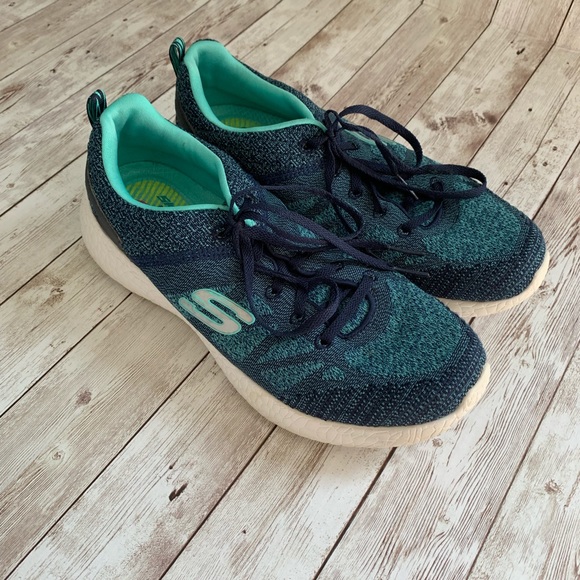 skechers foam tennis shoes
